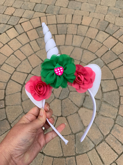 Strawberry Unicorn Headband