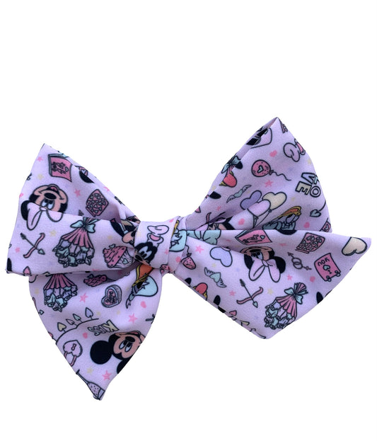 Valentine’s Day Mouse Hair Bows