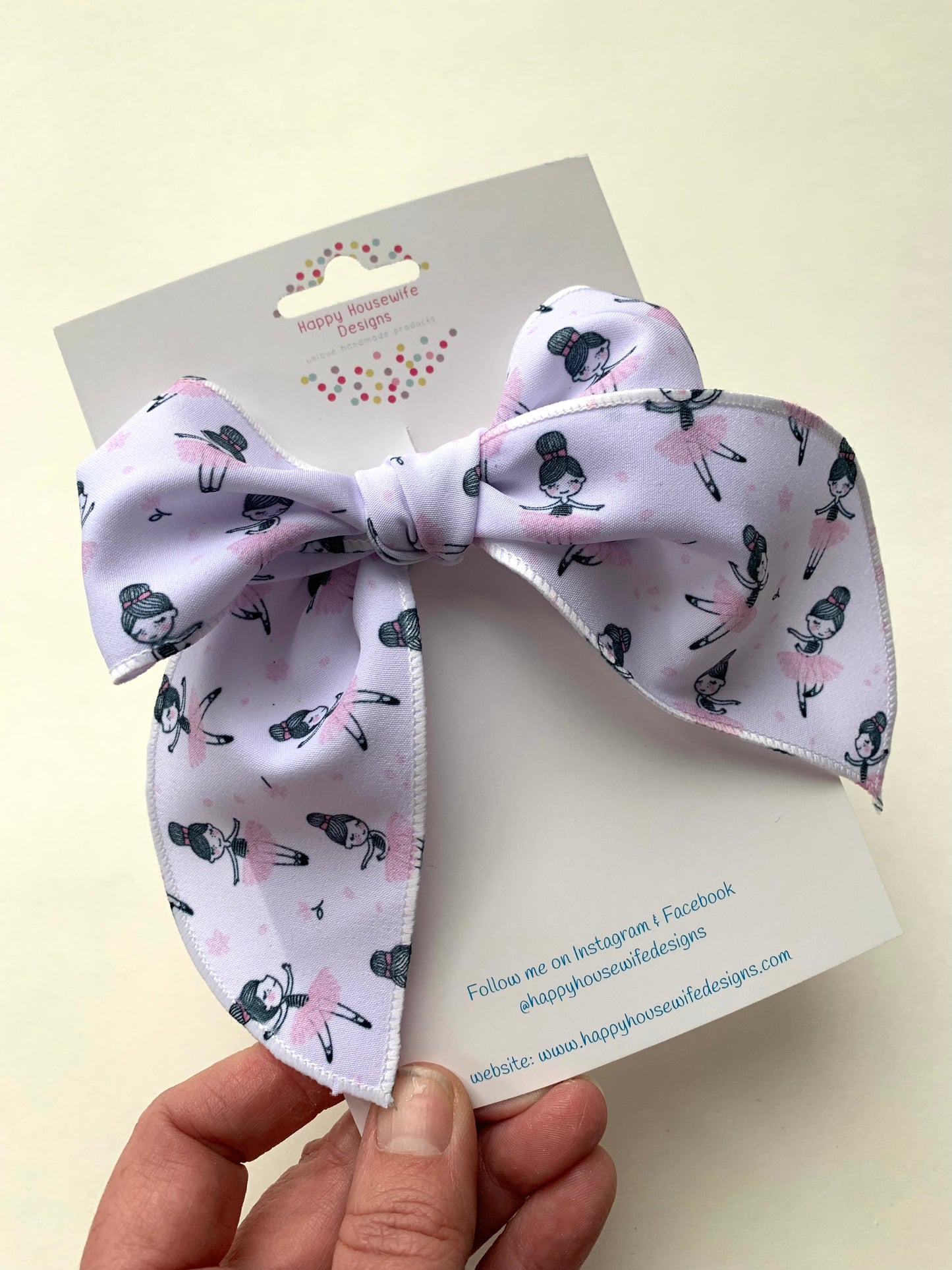 Ballerina Hair Bows