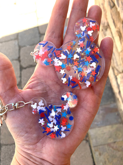 Resin Mouse Keychains