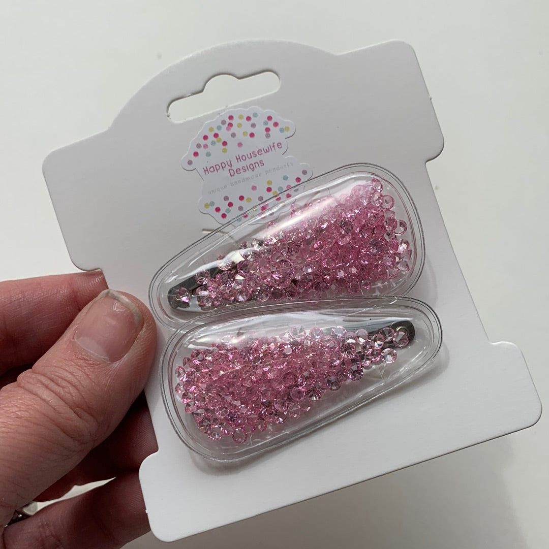 Glitter Snap Clips