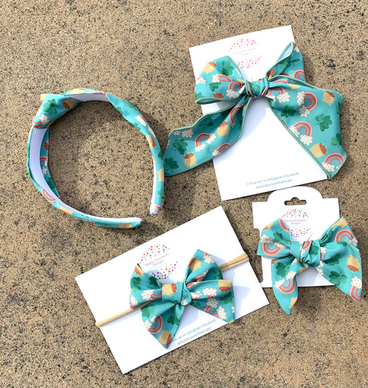 St Patrick’s day bows