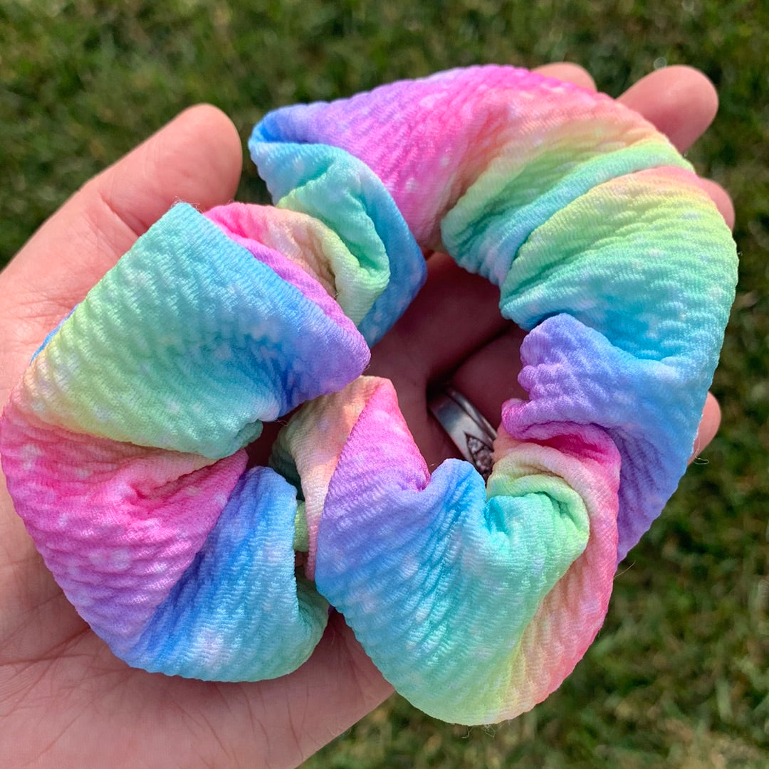 Patterned Fabric scrunchies