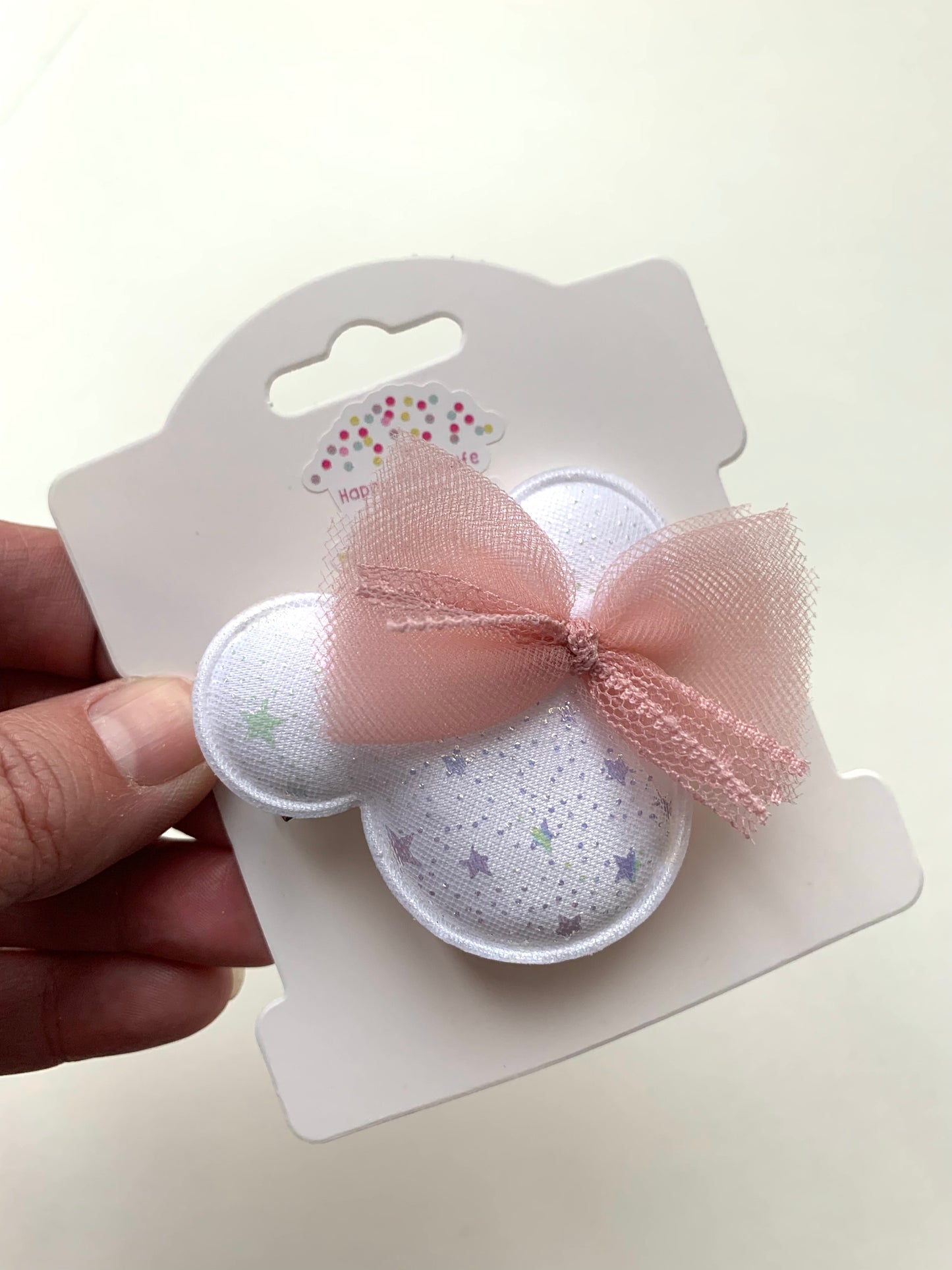 Tulle Mouse Hair Clips