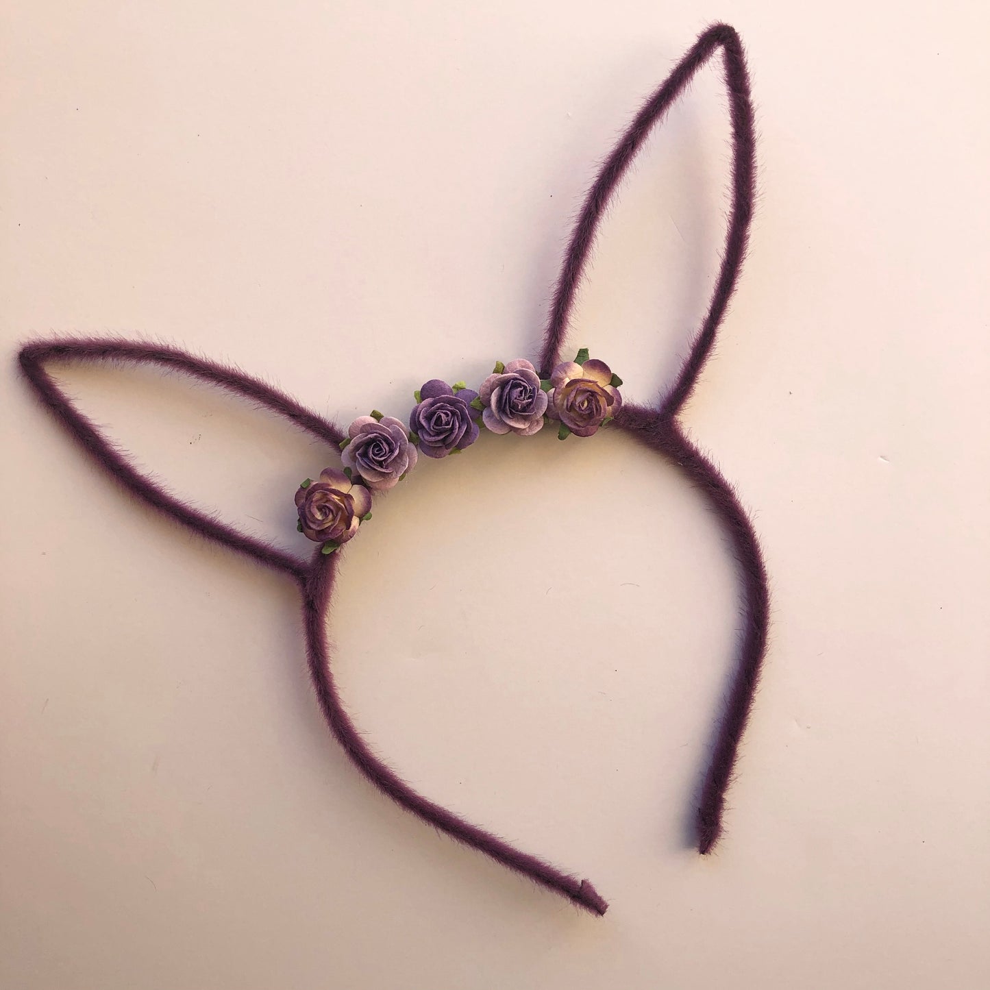 Purple Bunny Ear Headband