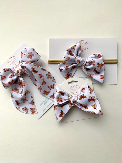 Butterfly Hair Bows