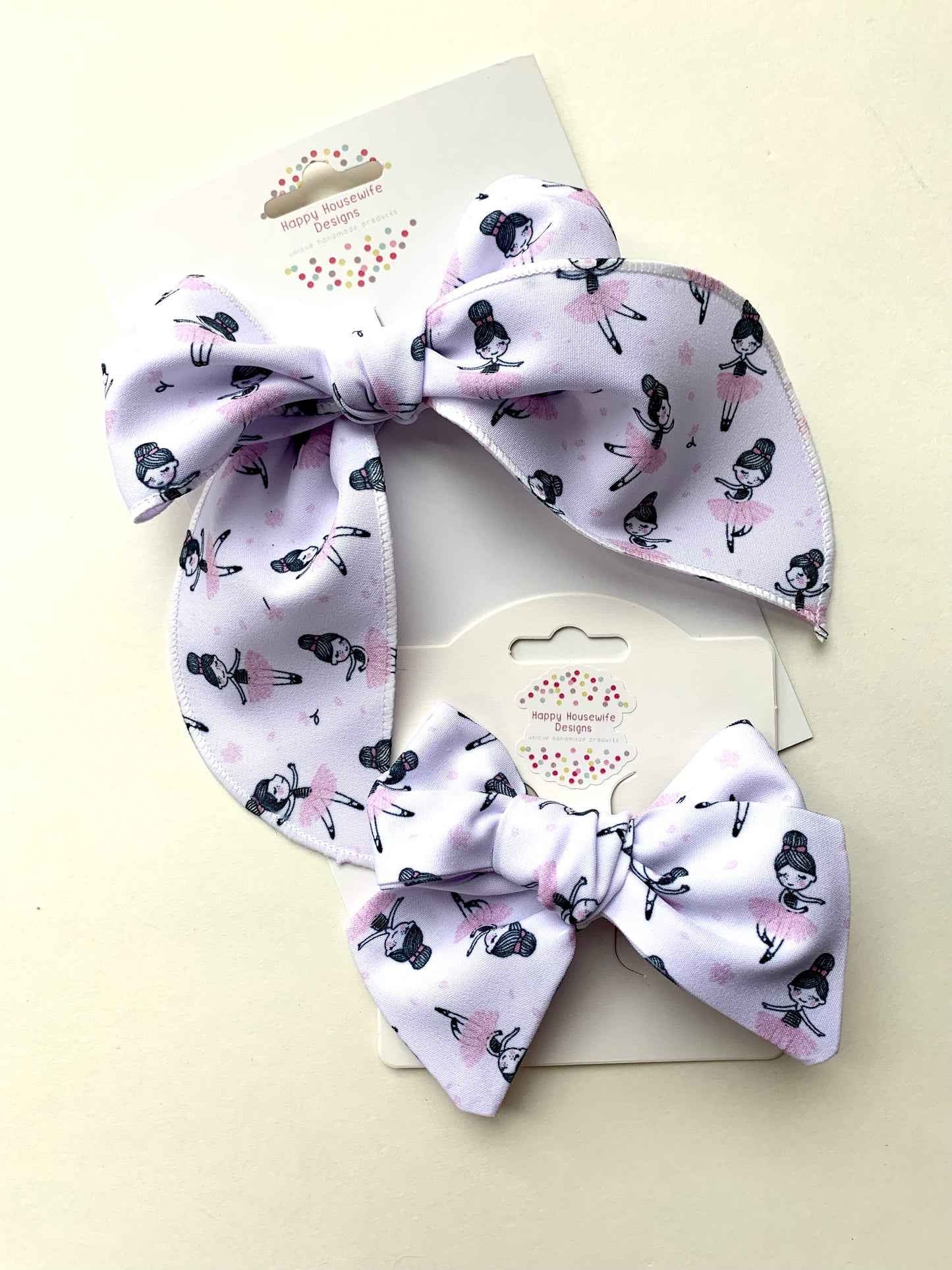 Ballerina Hair Bows