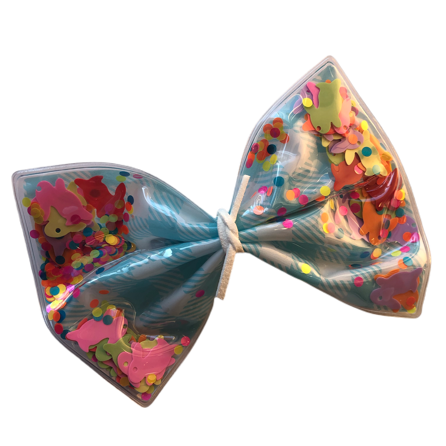 Easter Shaker bows on clip